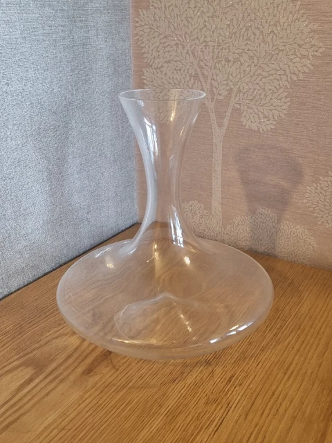 1.5L Glass Red Wine Port Wide Base Ships Decanter Carafe
