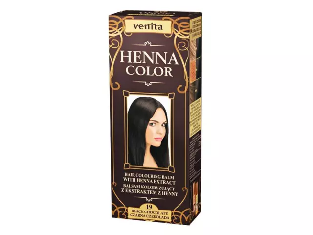 Henna Color Venita Hair Balm Effect Nature Colour Herbal 2.5oz