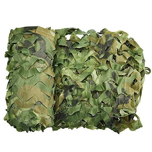 Wilxaw Filet de Camouflage 3 x 2M Camouflage Chasse Militaire Net Filet D'omb...