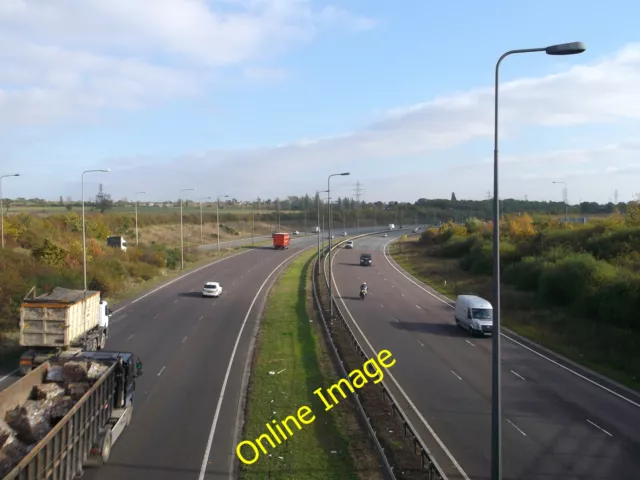 Photo 6x4 A13 towards Thurrock Rainham/TQ5282 As seen from the A1306 New c2012