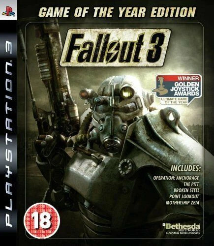 Ps3 - Fallout 3 Game Of The Year Edition - Spedito lo stesso giorno - in scatola - In perfette condizioni