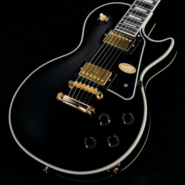 EPIPHONE INSPIRED BY Gibson Custom Les Paul Custom Ebony electric ...