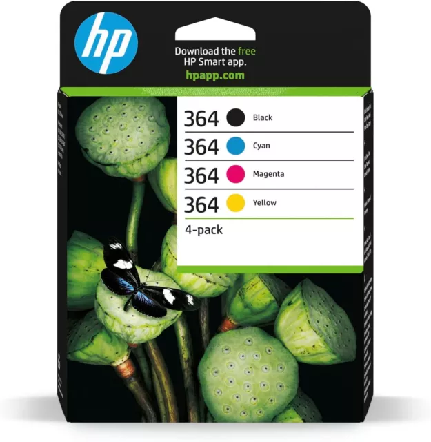 HP N9J73AE 364 Multipack (CMYK), cartouche d'encre authentique - (TVA incluse)
