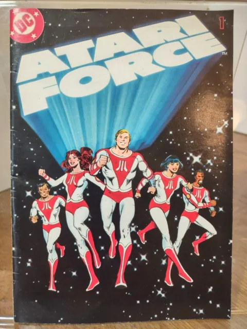 Vintage Atari Force DC Comics Volumes  1 & 4 from 1982 DC Comics and Atari
