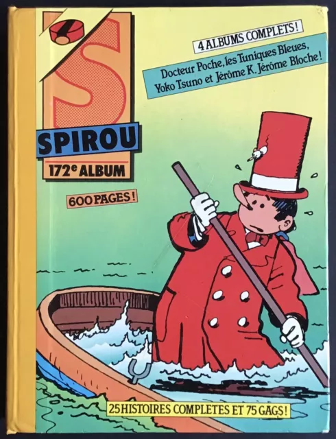 SPIROU Album reliure n°172 de 1983/84 n°2382 à 2392 État correct