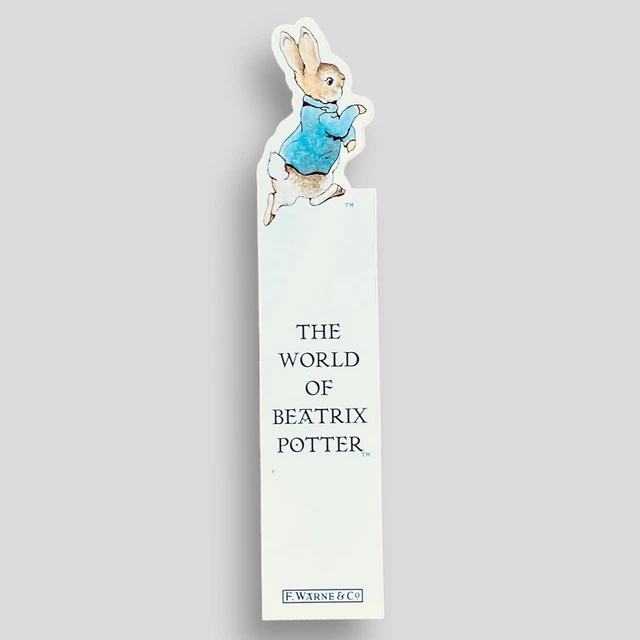 The World Of Beatrix Potter Collectible Promotional Bookmark