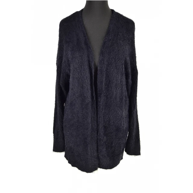 DIVIDED M Nero Poliammide Donna Maglione Manica Lunga Eu 40, UK 12,USA 8, E 44,