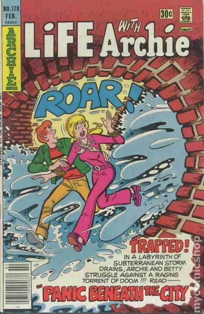 Life with Archie #178 VG 1977 Stock Image Low Grade