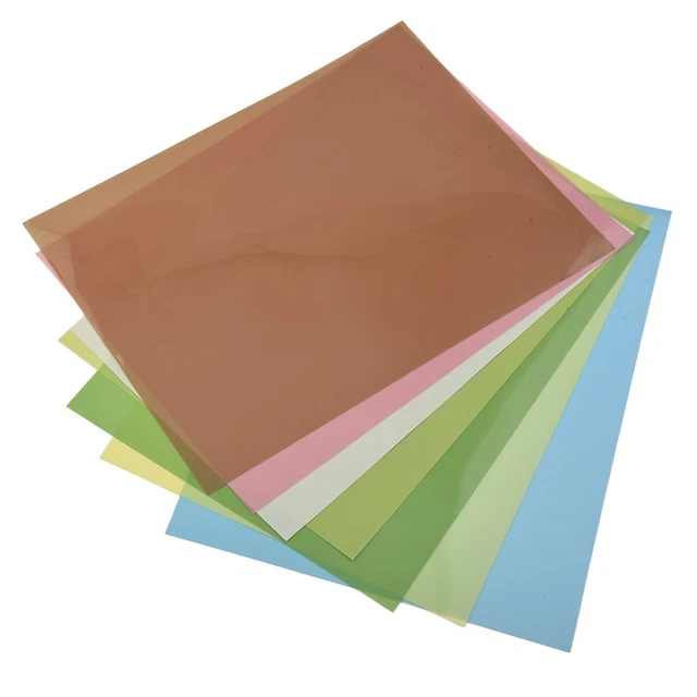 7pcs Micro Finition Feuille Rodage Film Kit Assortiment 30,12, 9,3, 1,5, 0.3