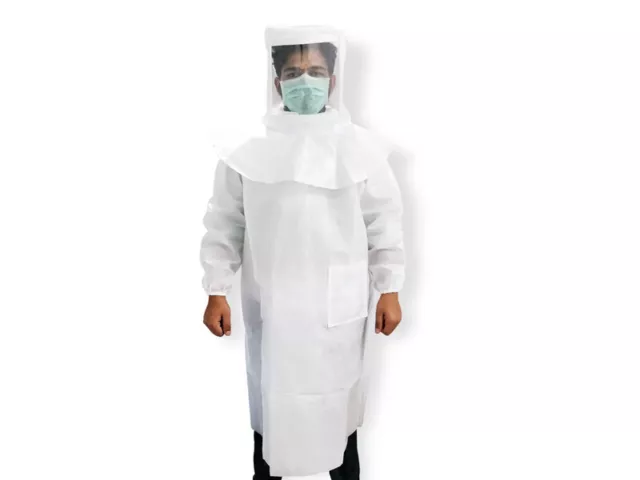 Waldent Surgical Gown and Hood Combo 90 gsm gown - Free Shipping
