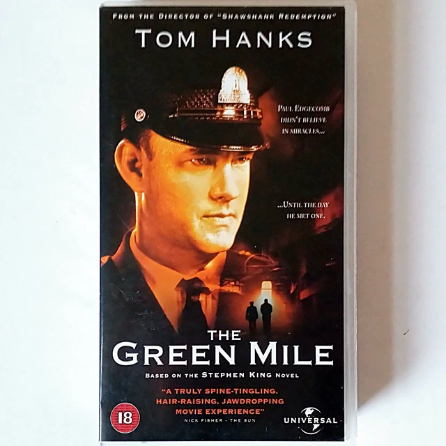 THE GREEN MILE (VHS Cassette, 1999 Universal) Tested Dolby Surround £