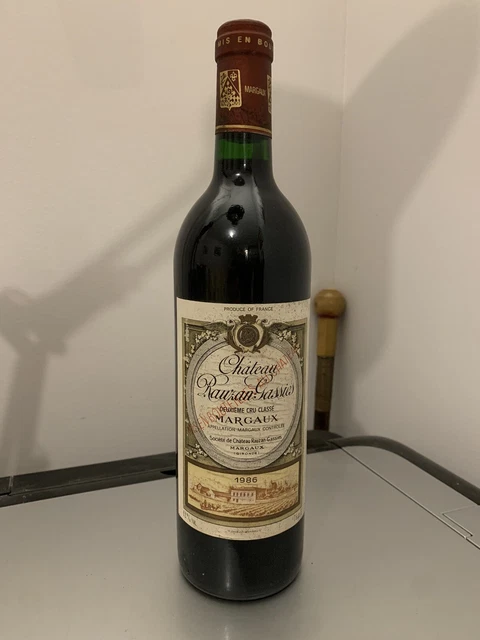 Bordeaux Château Rauzan Gassies 2005 Appellation Margaux 2ème Cru Classé