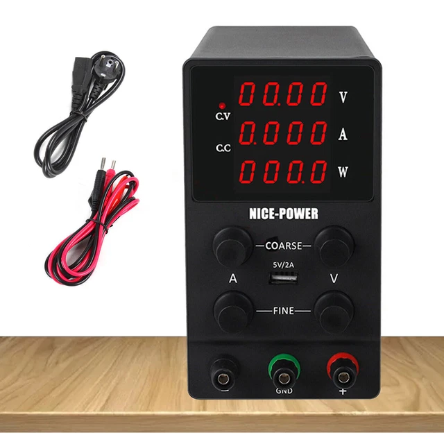 Alimentatore da laboratorio regolabile 0-30 V 0-10 A alimentatore da laboratorio alimentatore commutabile