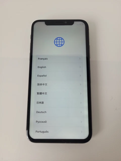 Apple IPhone X 64 Gris sidéral