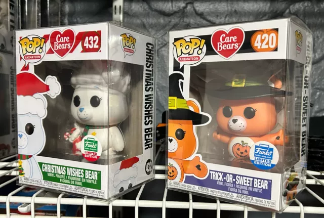 FUNKO POP Care Bears souhaits de No l ours 432 Trick or Sweet