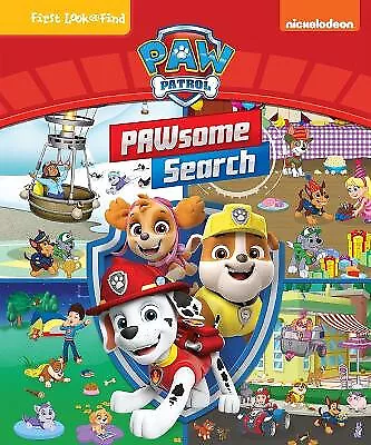 Nickelodeon Paw Patrol: Pawsome Search: First Look and Find By Pi Kids - New ...