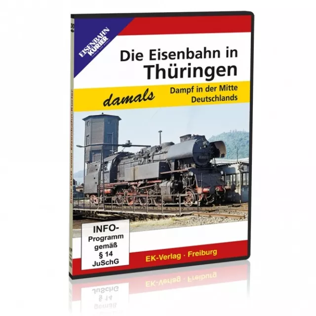 DVD - Die Eisenbahn in Thüringen - damals