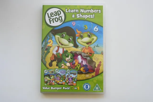 Leap Frog - Learn Numbers And Shapes  Dvd