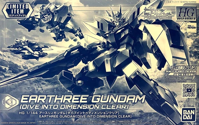 Gundam Build Divers HGBD:R Earthree Gundam Dive into Dimension Clear Model kit