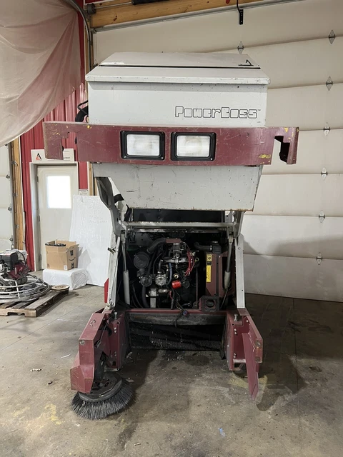 PowerBoss TSS/82 LP Floor Scrubber/Sweeper For Parts