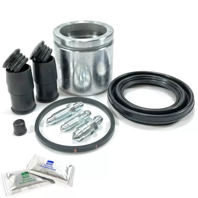 Front Caliper Repair Rebuild Kit Piston & Seals Fits: Audi A4 B7 05-08 Scr0027R