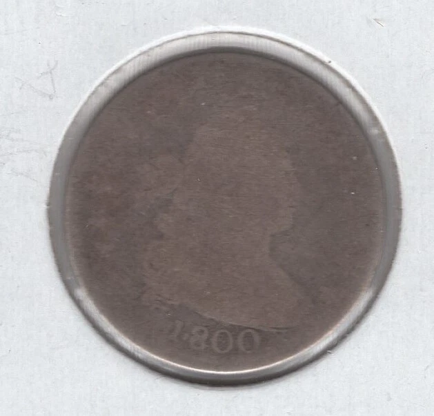 1800 DRAPED BUST DIME Tougher Date!