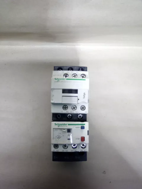 Schneider Electric LC1 D12 3-Pole Contactor with LRD 16 Relay