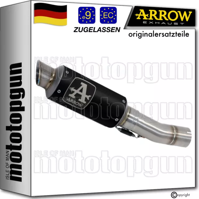 Arrow Auspuff Zugelassen Gp2 Gp-2 Nichrom Schwarz Ktm 790 Duke 2023 23