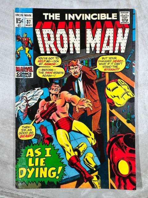 Invincible Iron Man #37 Marvel Comics 1st Print Silver Age
