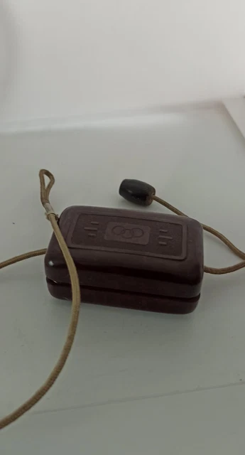 vintage bakelite sharpener for safety razor blades sharpened