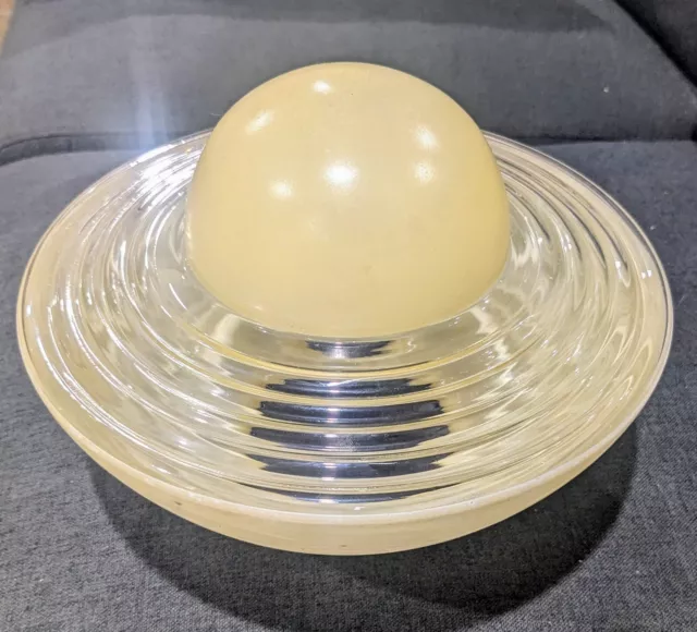 Classic Vintage Australian Art Deco UFO Formed Light Lamp Shade