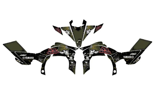 Fits Yamaha YFZ 450R 450X 09-13 graphic kit decals stickers 450r 2009 to 2013