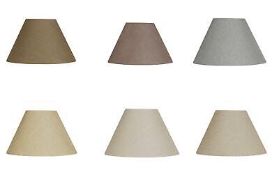 Linen Textured Fabric Coolie Lampshade Table Ceiling Light Shade