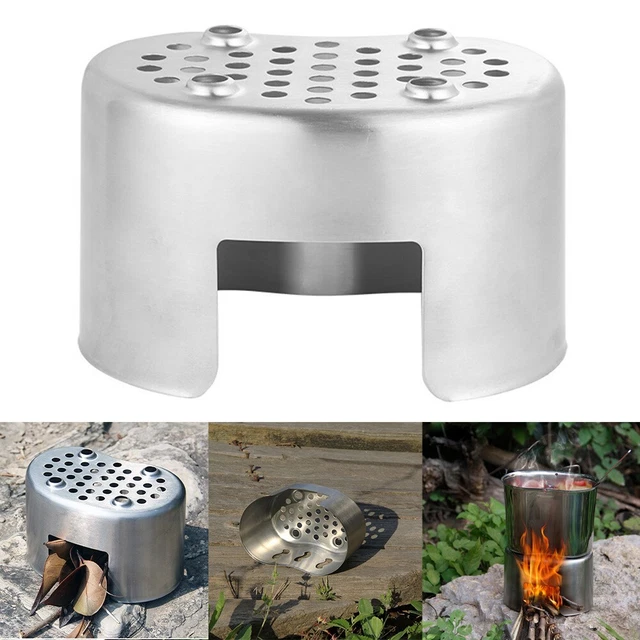Supporto Per Stufa A Legna In Acciaio Inox Compatto Per Campeggio All 