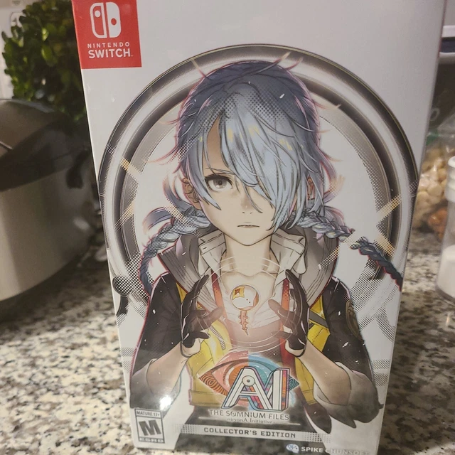 AI THE SOMNIUM FILES nirvanA Initiative COLLECTORS EDITION Nintendo Switch NEW⭐️