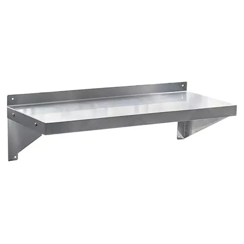 Sunrise Commercial 430 Stainless Steel Kitchen Wall Shelf, NSF Certificated, ...