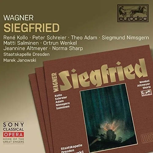 Wagner,Richard / Kollo,Rene / Schreier,Peter - Wagner: Siegfried [New CD]