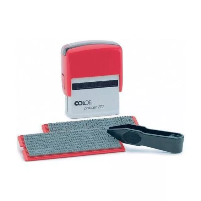 COLOP Printer 30/2 Set   100887   47x18mm DIY Stamp Kit   Create Your Own Custom