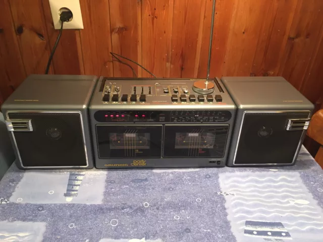 Grundig Party Center 2200 BOOMBOX Getto Blaster Radio Stereo