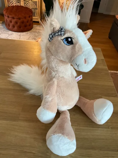 NICI Germany Beige Horse / Pony Plush Soft Toy Animal 40cm