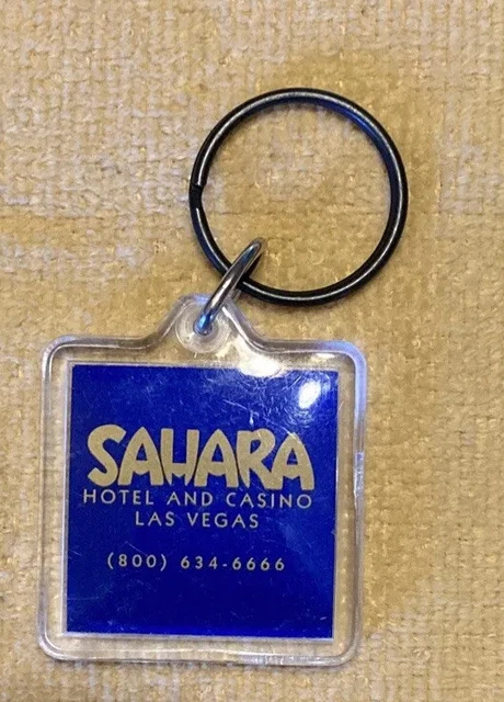 Vintage Sahara Hotel And Casino, Las Vegas, Keychain