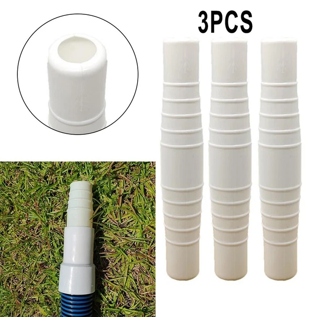 3Pcs 1-1/4 1-1/2 Pool Hose Coupling Connector Adapter For Above Ground Pool