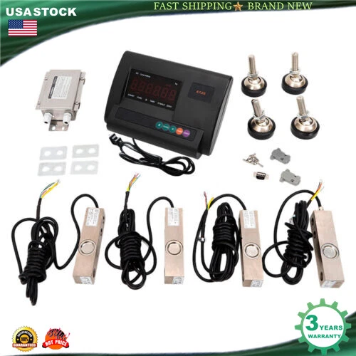 20000 LB 2.5T LOAD CELL SCALE KIT PLATFORM LIVESTOCK CATTLE FLOOR TRUCK Scale