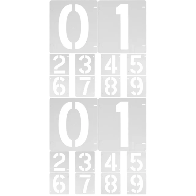 8 PCS POCHOIR De Dessin Alphabet Pochoirs Lettres Pour La Peinture EUR