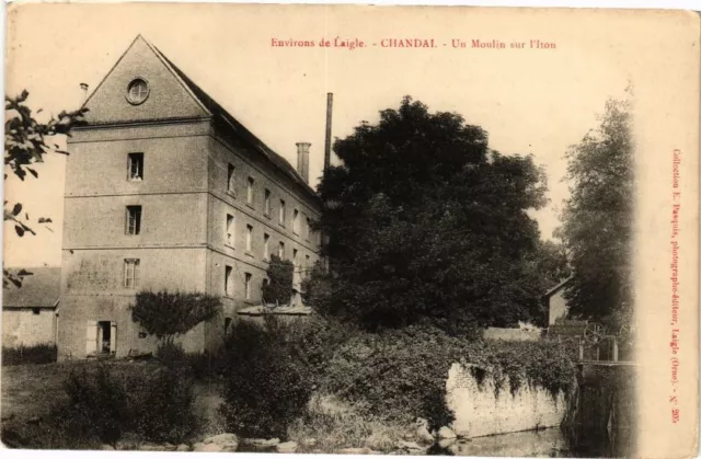 CPA Environs de L'AIGLE - Chandai - Un moulin sur (195554)
