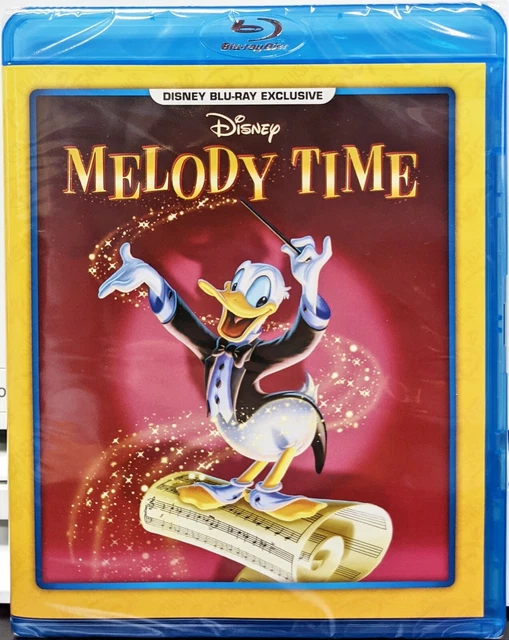 MELODY TIME (BLURAY 2021) Disney Movie Club Exclusive Animated Musical