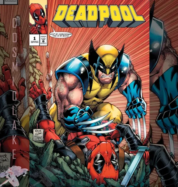 Deadpool #1 Nauck Anti-Homage Var Amazing 316 Mcfarlane 1St Death Grip Pre 4/3☪