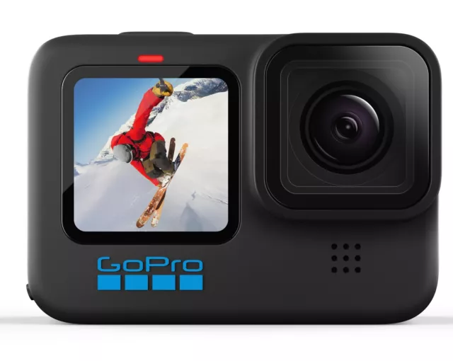 GoPro Hero10 Hypersmooth 4.0 Waterproof Action Camera  - Black