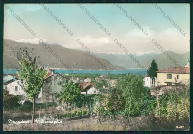 Varese Porto Valtravaglia Musadino Lago Maggiore Foto FG cartolina KV9297