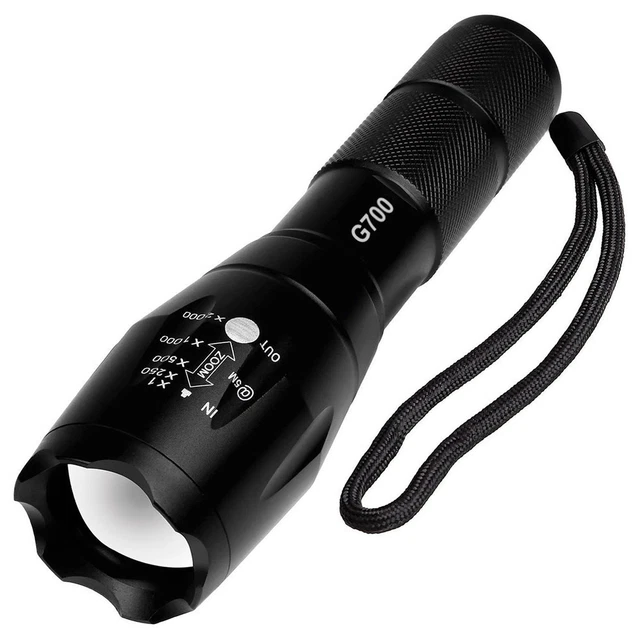 Super Bright Tactical Military LED Flashlight flash light 2000 Lumen 10000 LUX! Super Bright Tactical Military LED Flashlight flash light 2000 Lumen 10000 LUX!